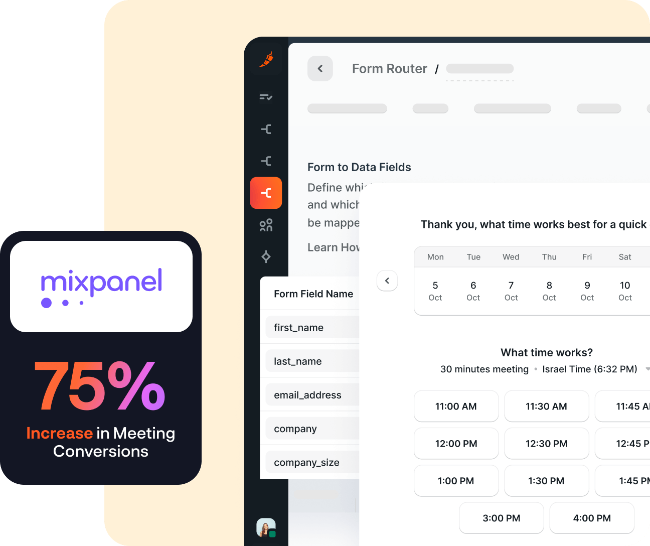 Chili Piper Inbound Lead Conversion and Scheduling App